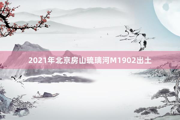 2021年北京房山琉璃河M1902出土